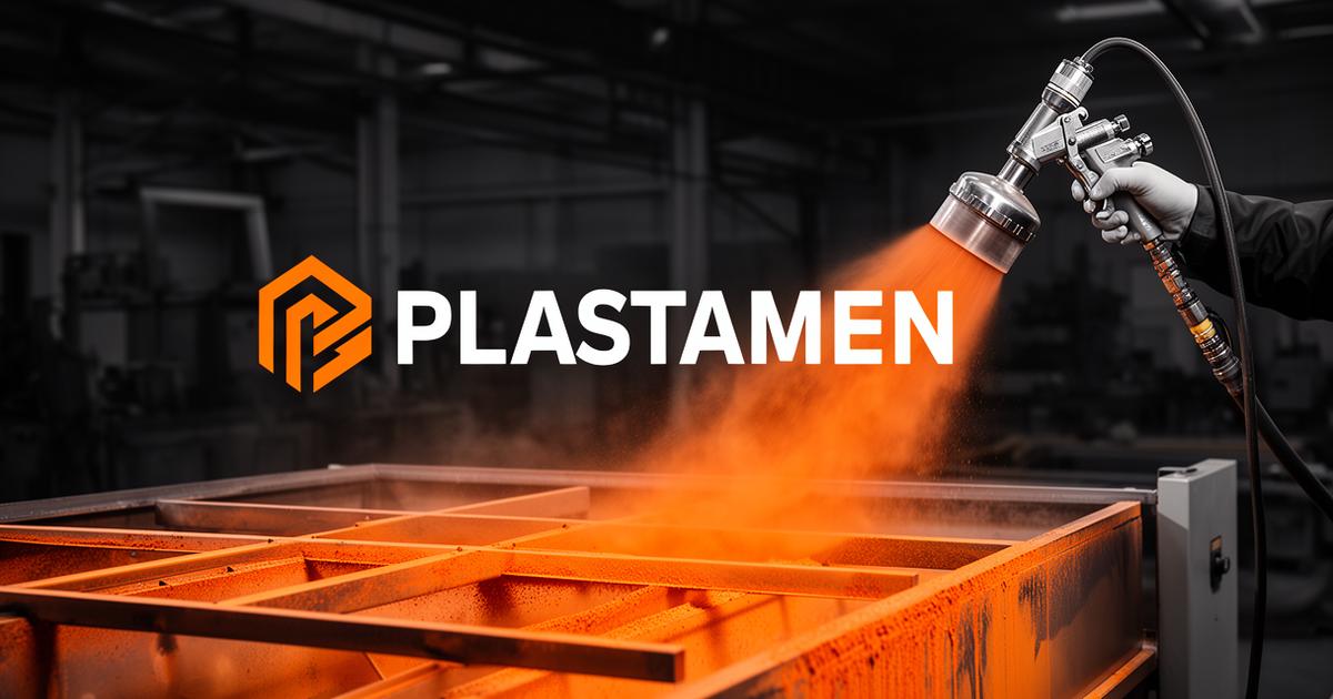 PLASTAMEN logo - aparati za plastifikaciju metala Beograd
